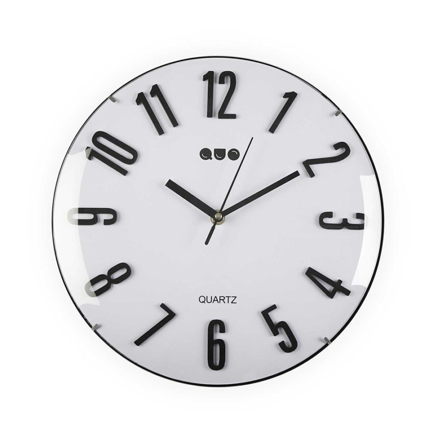Reloj pared transparente