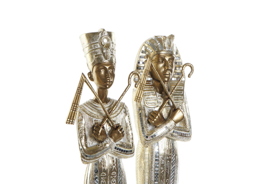 Figura faraón dorada