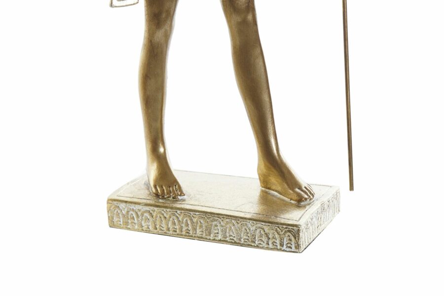 Figura resina egipcio dorado