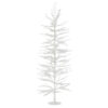 Árbol con 88 leds metal blanco