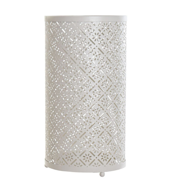 Paragüero redondo metal beige
