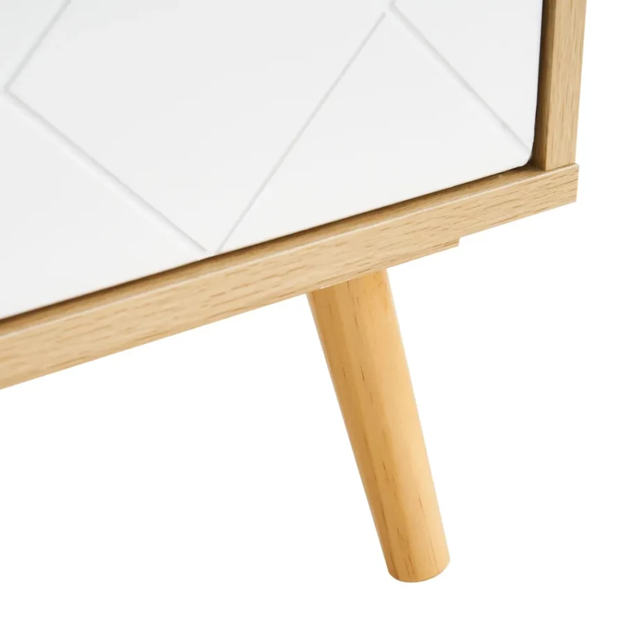 Mueble de madera con 2 puertas