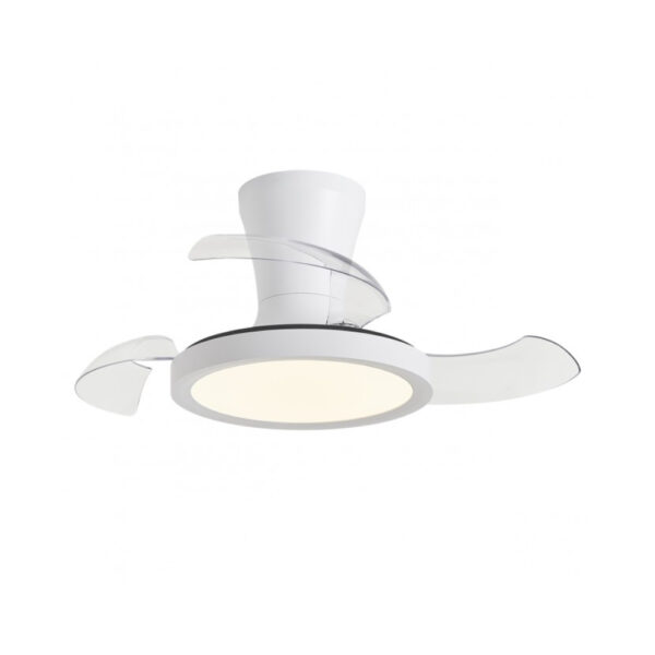Lámpara ventilador blanco led