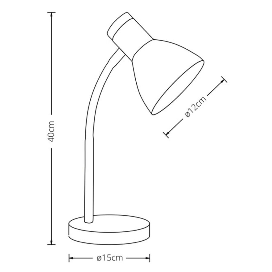 Sobremesa metal y madera direccionable