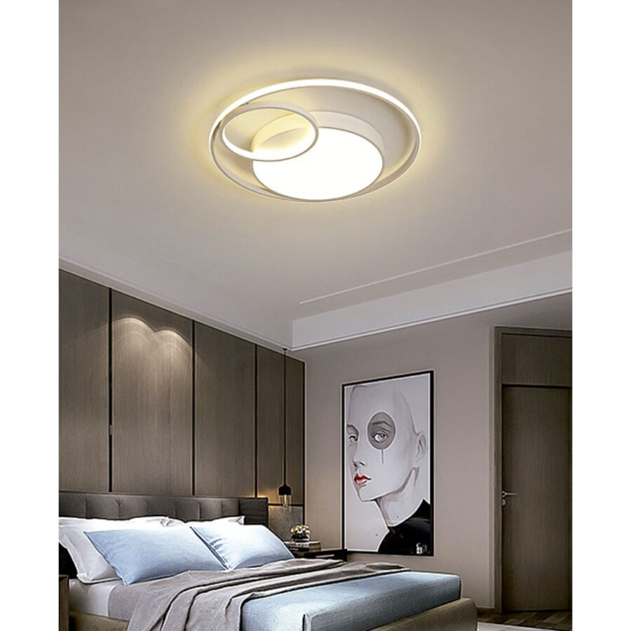 Plafón led 3 aros