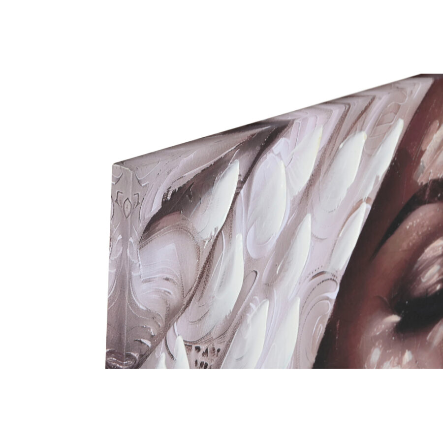 Cuadro lienzo africana 60 x 2 x 60 cm - Imagen 4
